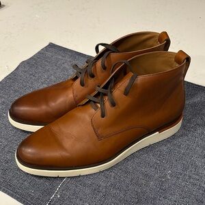 Allen Edmonds Tan Leather Chukka Boots